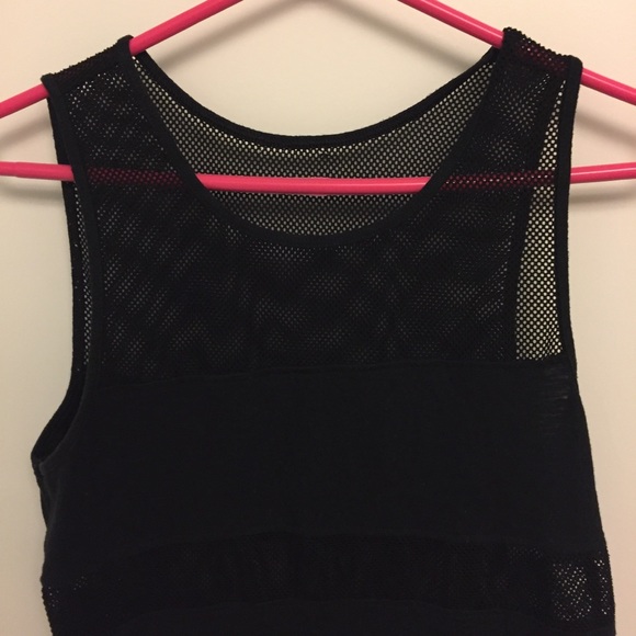 FOREVER 21 Tank Top w/ Mesh Panels - Picture 5 of 8